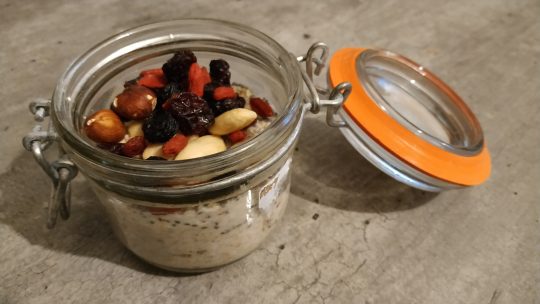 Porridge froid – Recette simple et rapide